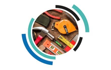 Image of various tools for diy safe installation